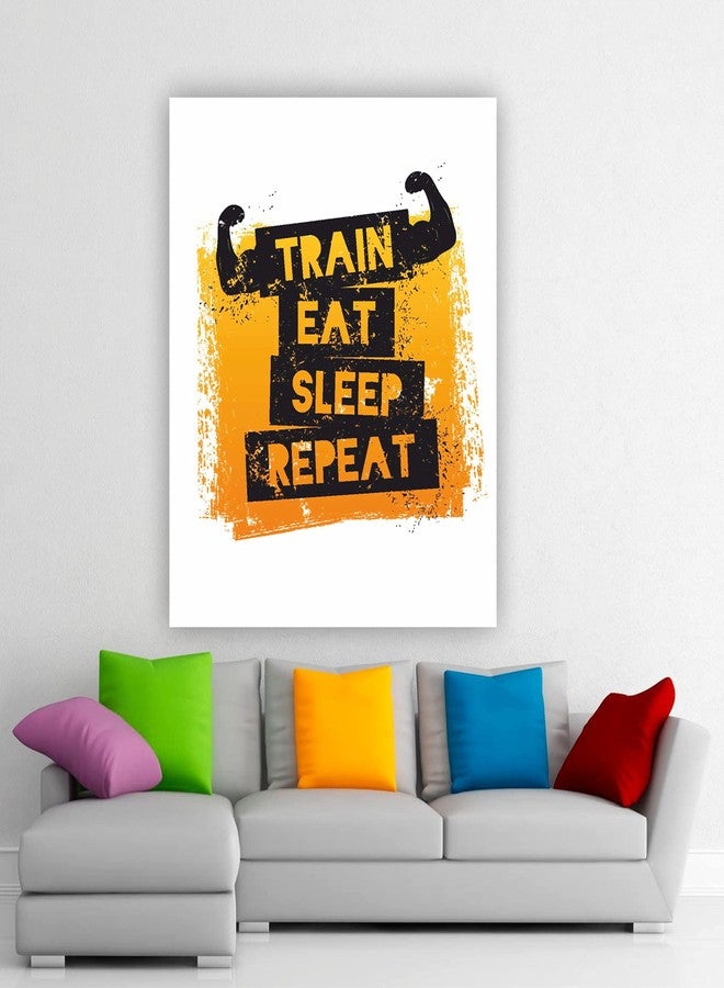Decor Production Gym Quote Motivational Wallpaper Poster | Wall Sticker |Self Adhesive Vinyl for Fitness Room, Office Decor,Home Decor, Bedroom, Hall, Gym Room etc(Size-18x23 inch)_10 (Design 03) - Image 2